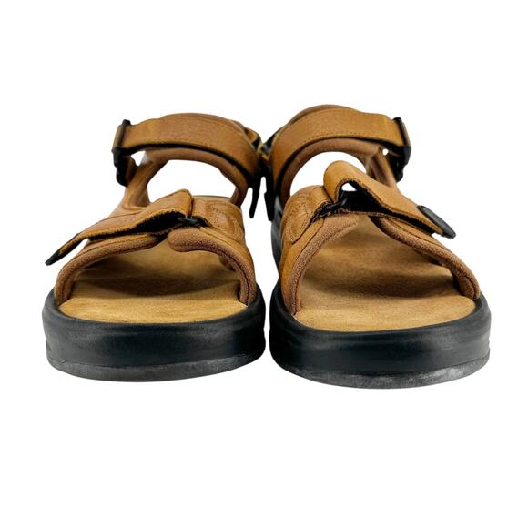 MBT Men\'s Kisumu 3S Brown Sandals Leather Orthopedic Comfort APMA Certified main image 6